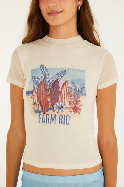 Blusa de tul Diario de Verano