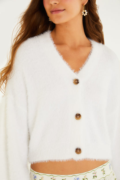 Cardigan Curto Pelinho