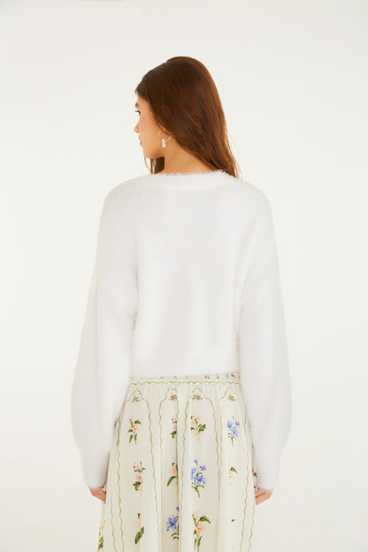 Cardigan Curto Pelinho
