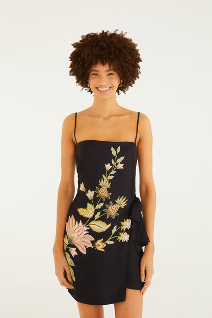 Vestido Corto Estampado Jamile