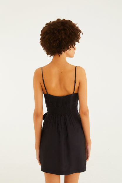 Vestido Corto Estampado Jamile