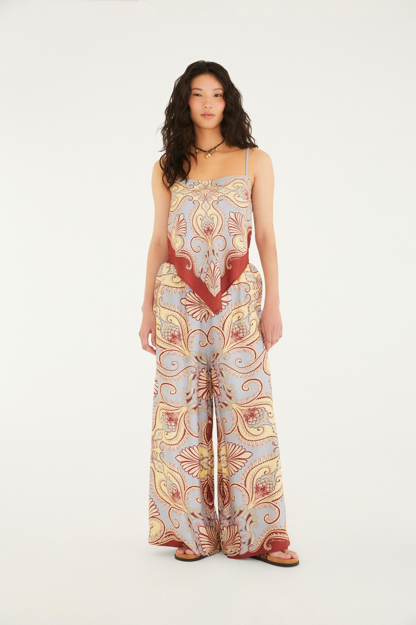 Pantalón Estampado Lenço Arabesque
