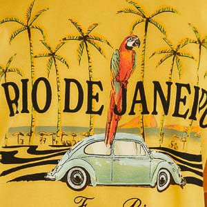 T-Shirt Media Brasileirinho Rio Amarelo