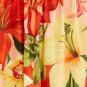 Vestido Cropped Estampado Floral Michelle
