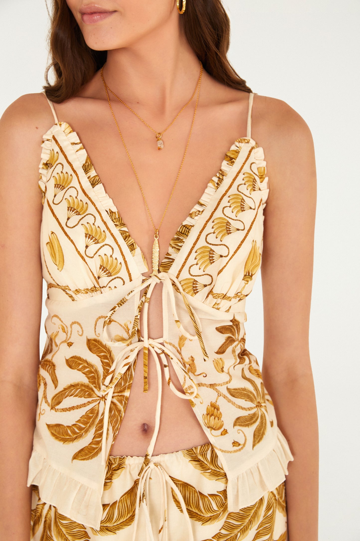 Blusa Estampada Ourinho Tropical