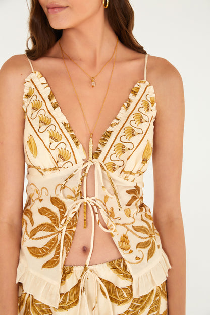 Blusa Estampada Ourinho Tropical