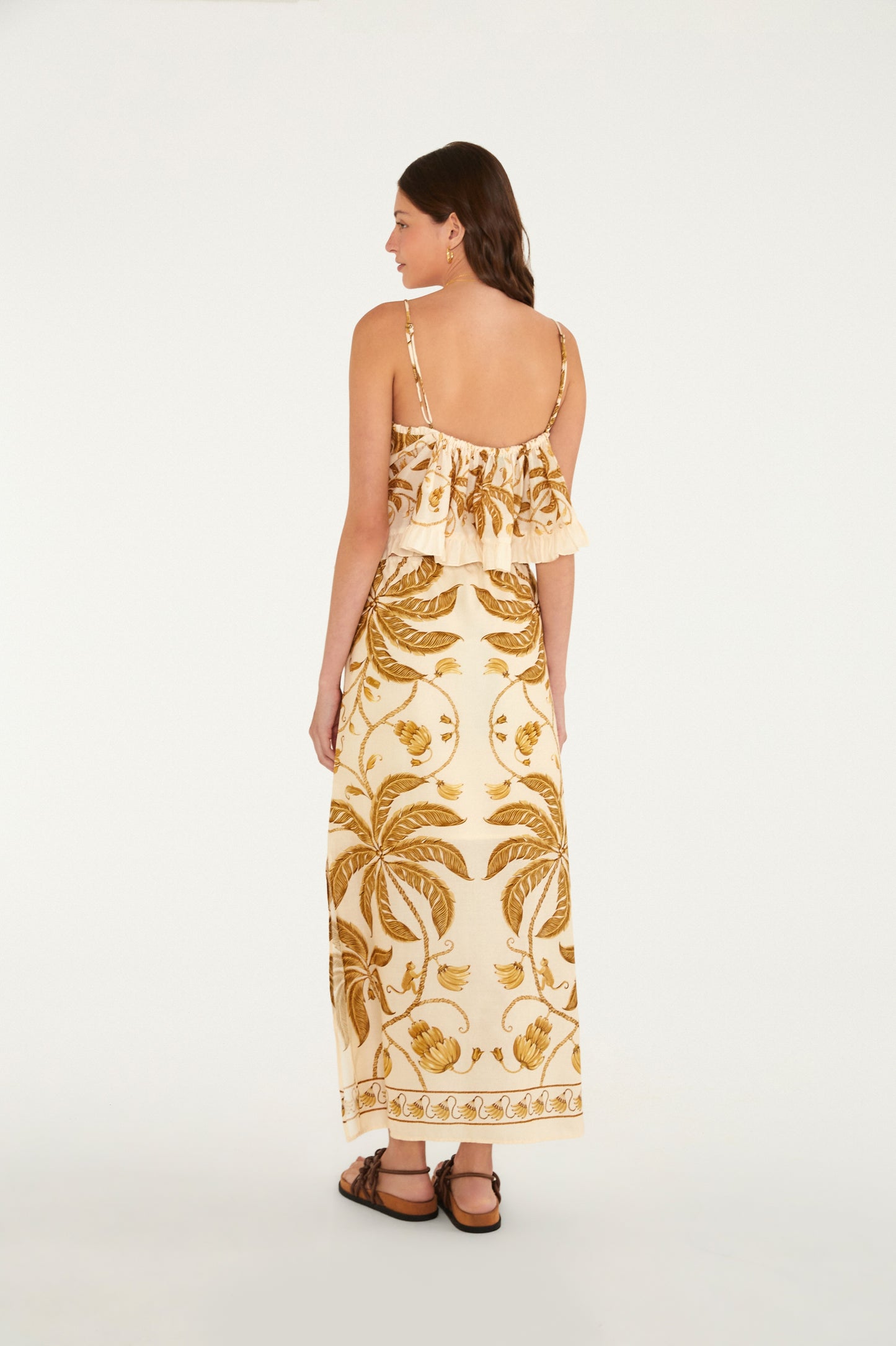 Falda Estampada Ourinho Tropical