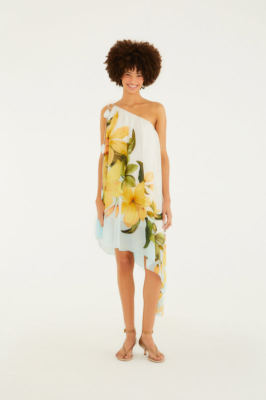 Vestido Midi Estampado Floral Samanta