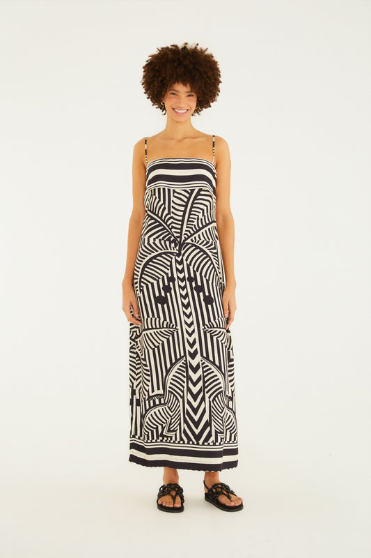 Vestido Listra Tropical