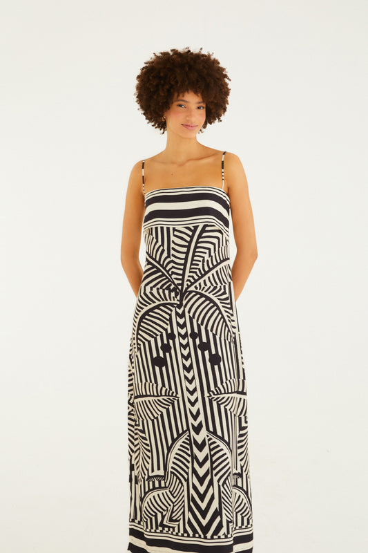 Vestido Listra Tropical