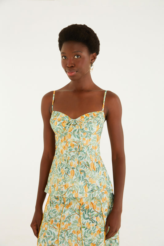 Blusa Estampada Fruta Estrela