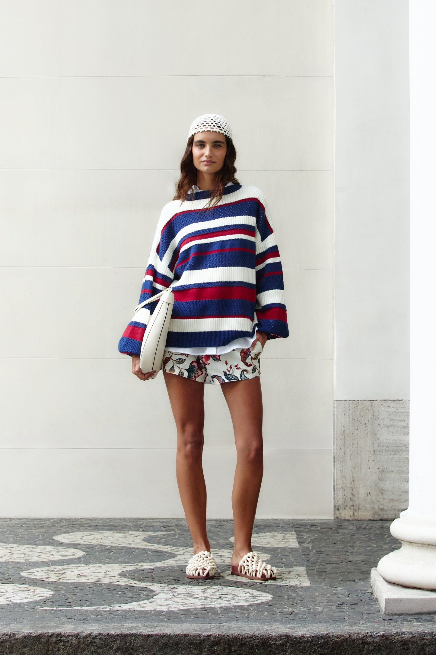 Shorts Mini Estampado Boho De Mar