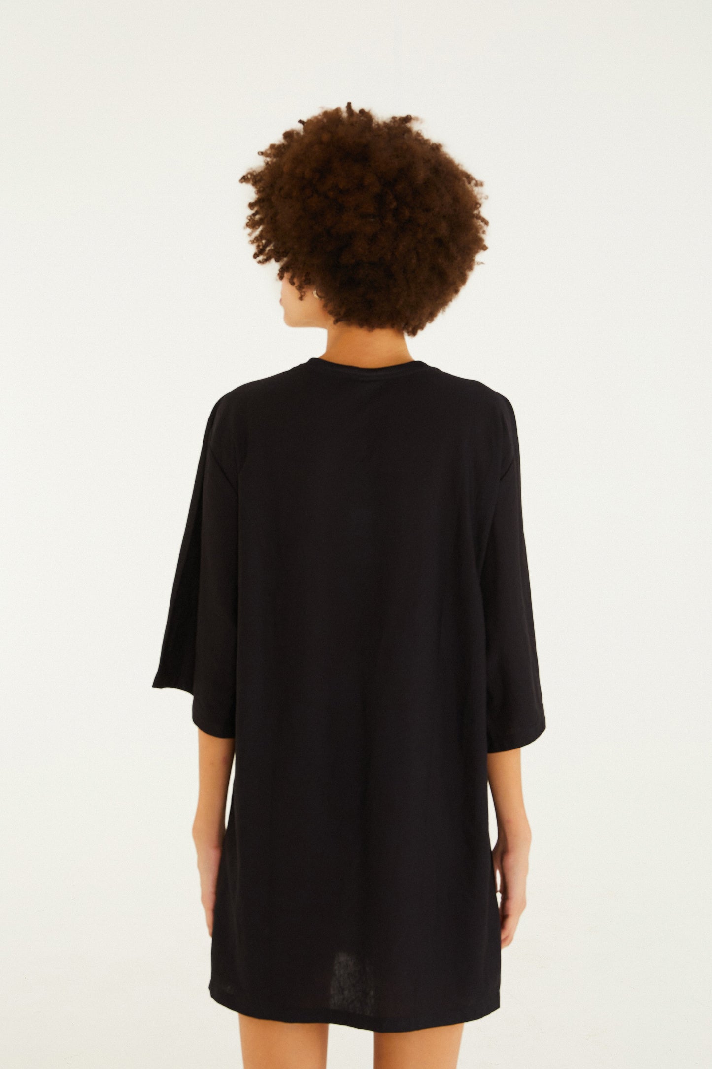 Vestido T-Shirt Big Estampado Papoula
