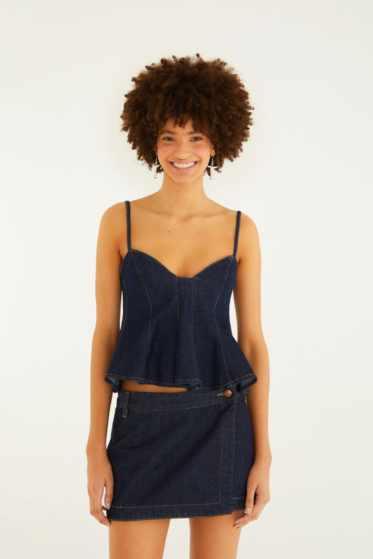 Falda de Jeans Mini Original