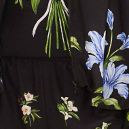 Shorts Balonê Estampado Água De Flor