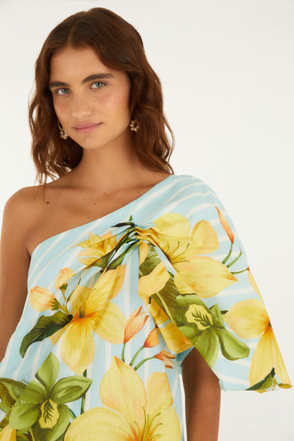 Vestido Corto Listra Alexia Azul