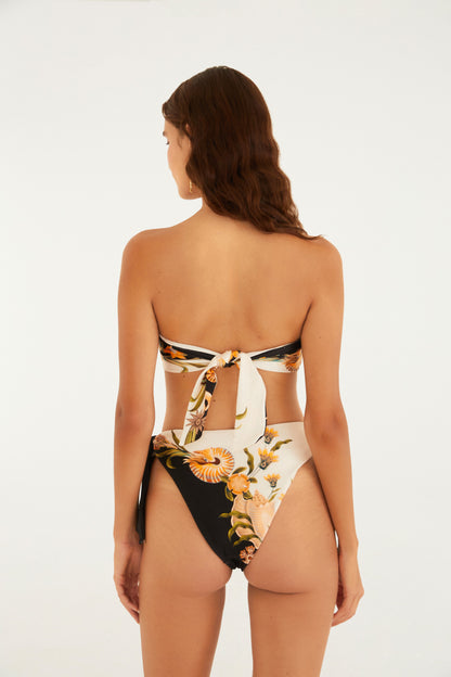 Bikini Localizado Fivela Concha Surreal