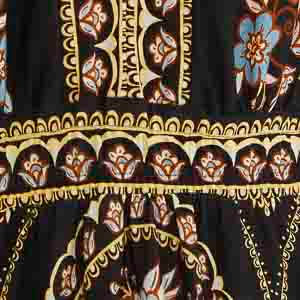Vestido Cropped Estampado Daniela