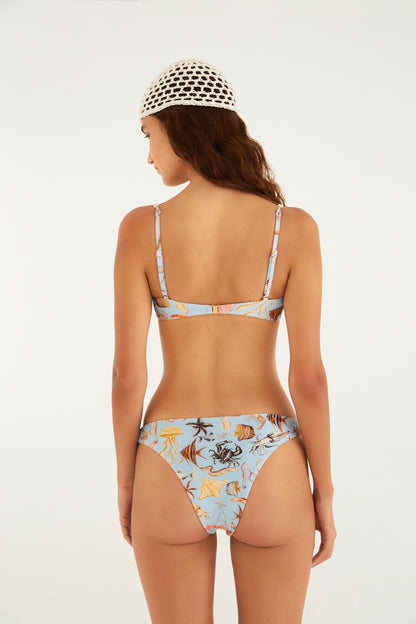 Bikini Meia Taca Vida Marinha