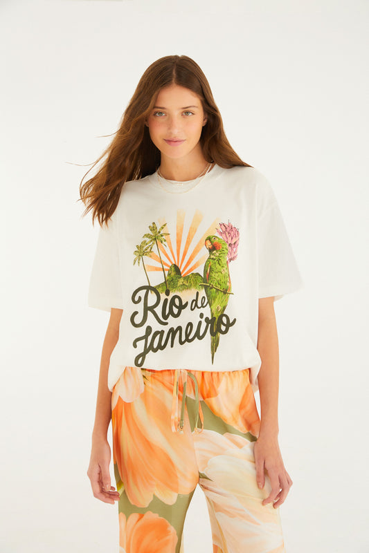T-Shirt Media Maritaca Rio