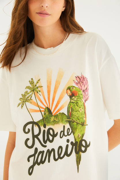 T-Shirt Media Maritaca Rio