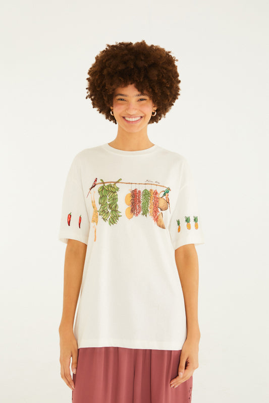 T-Shirt Media Feira Farm Rio