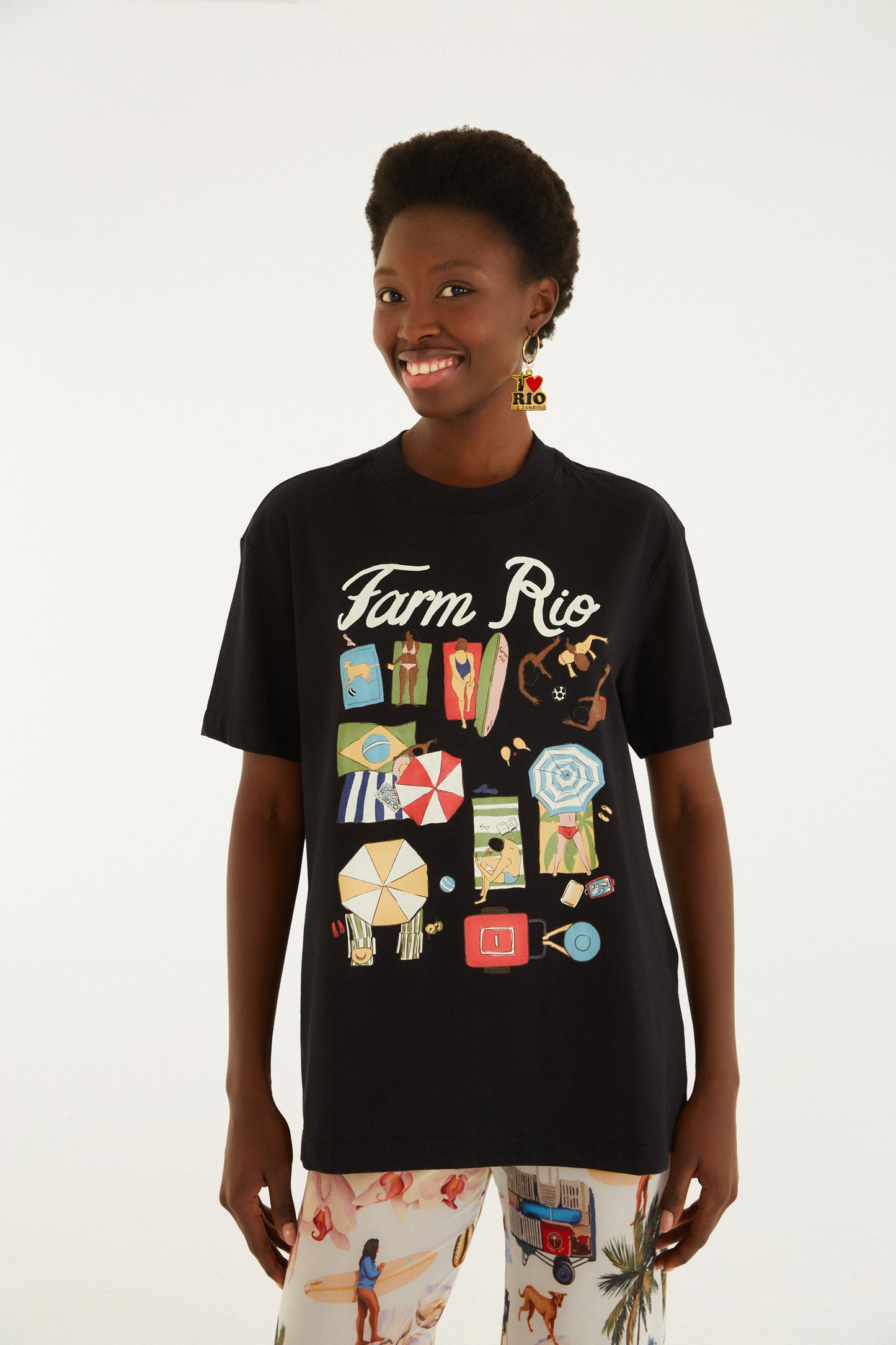 T-Shirt Media Praia Carioca