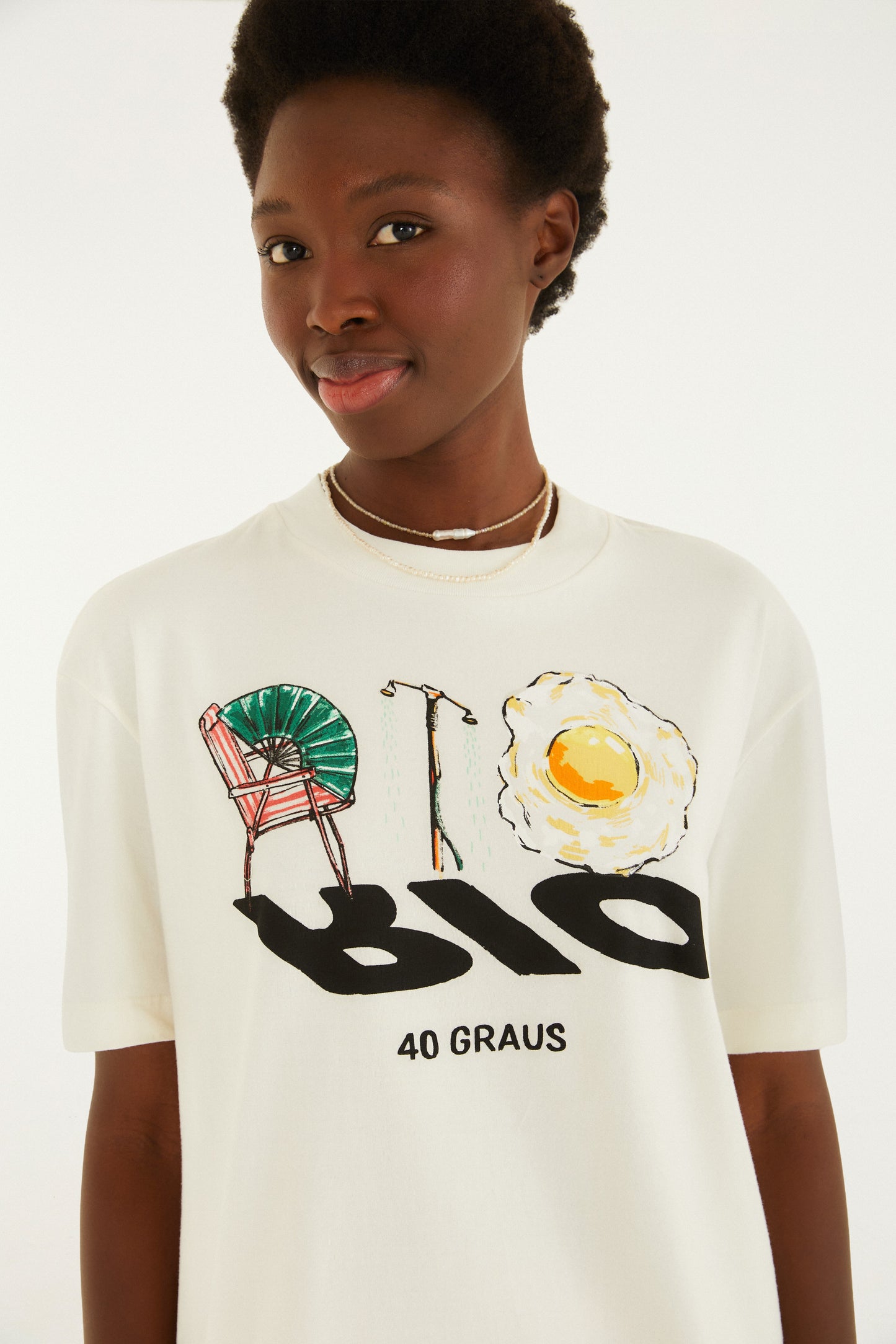 T-Shirt Media Rio 40 Graus