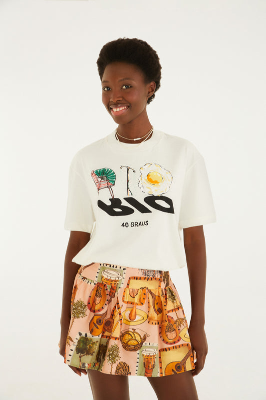 T-Shirt Media Rio 40 Graus