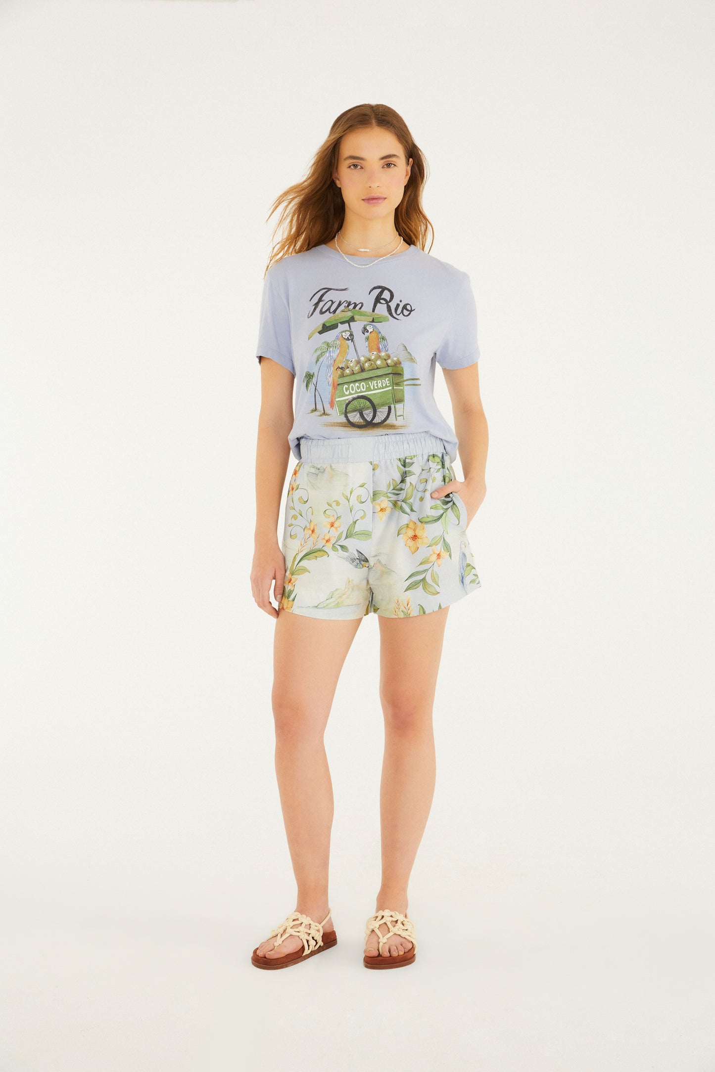 T-Shirt Fit Carrinho De Coco