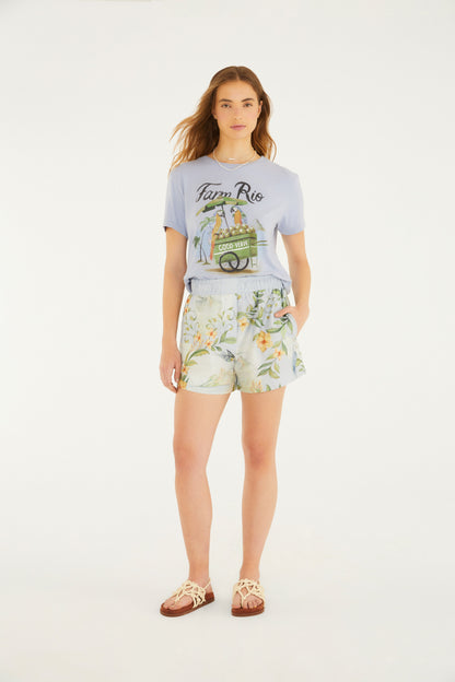 T-Shirt Fit Carrinho De Coco