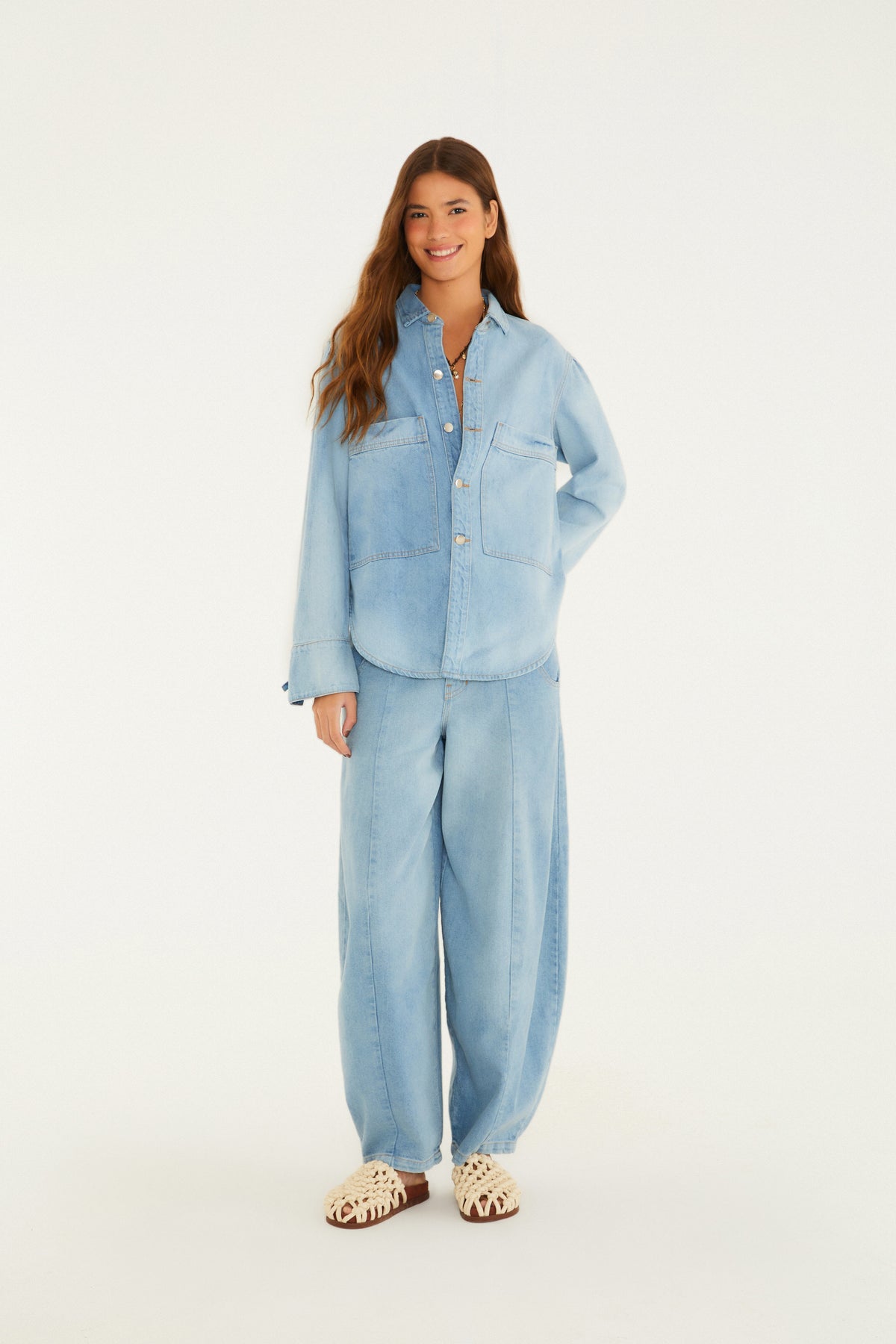Camisa de Jeans Farm