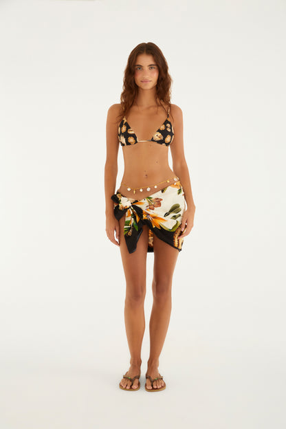 Bikini Lacinho Double Estampado Conchas