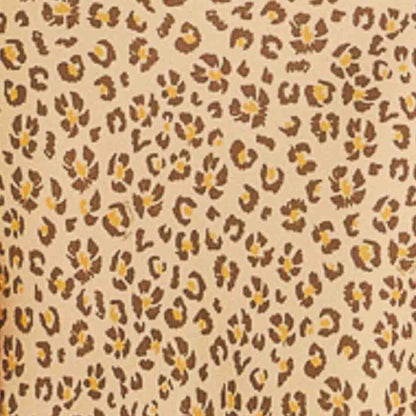 Vestido Enviesado Estampado Onça Flor