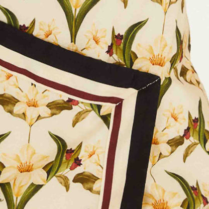 Vestido Cropped Estampado Lenço Polina