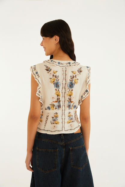 Blusa Estampada Ana Clara