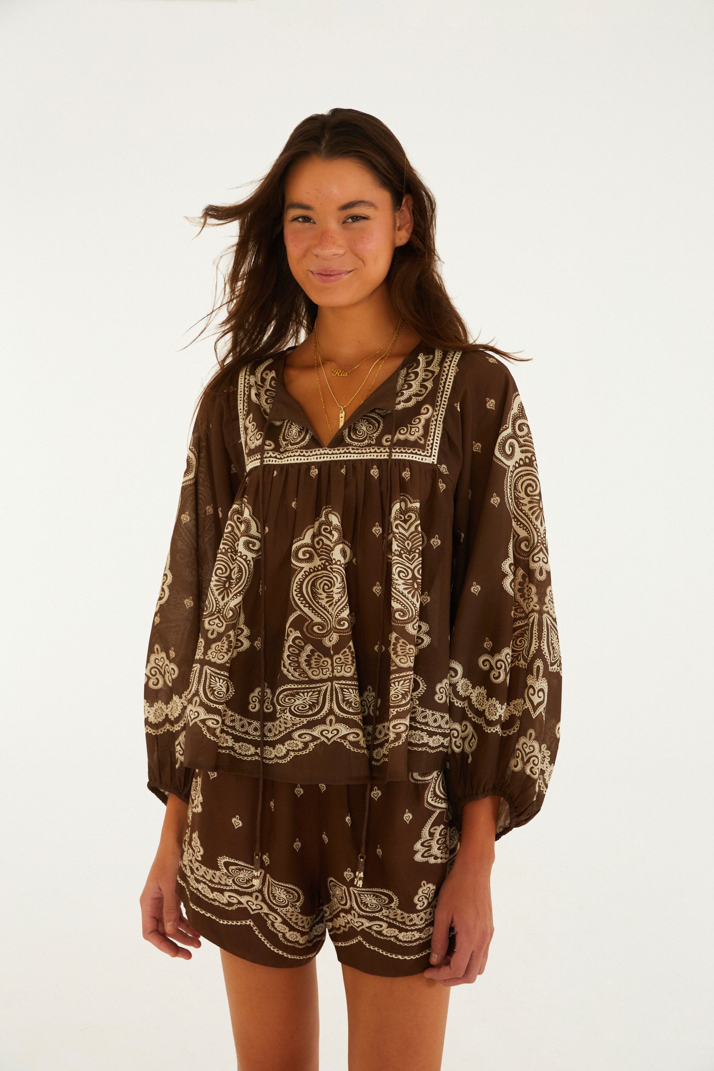 Blusa Estampada Nicole