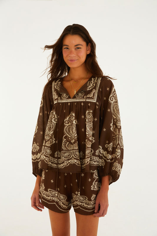 Blusa Estampada Nicole