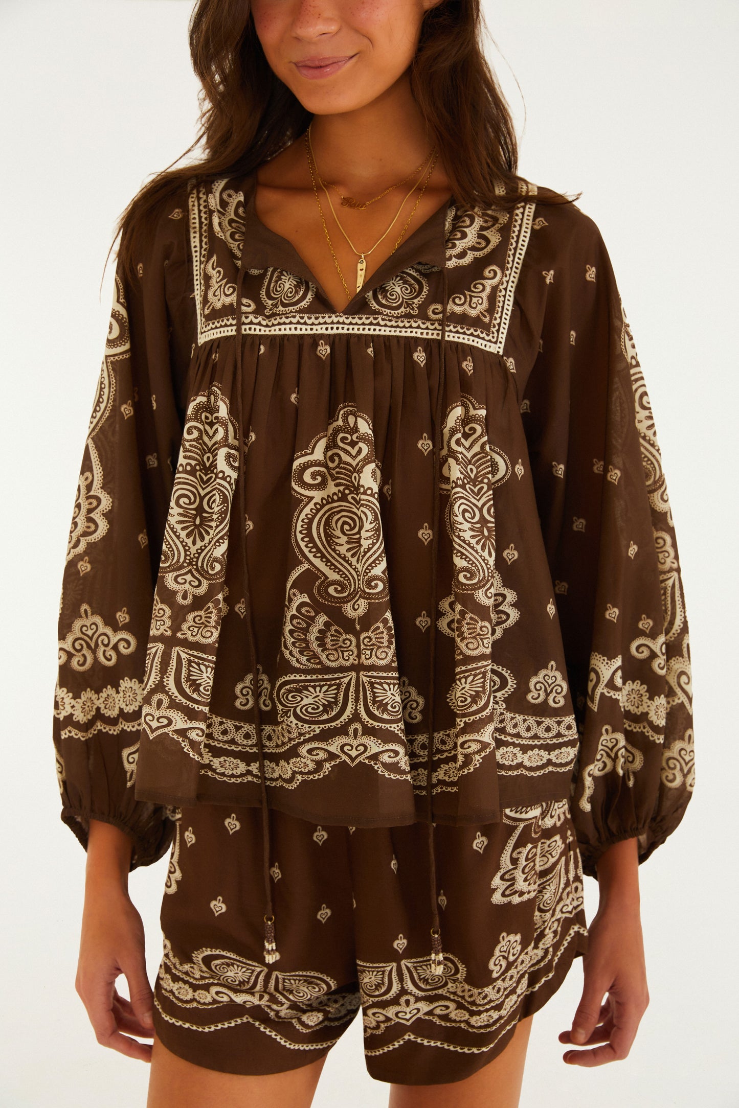 Blusa Estampada Nicole