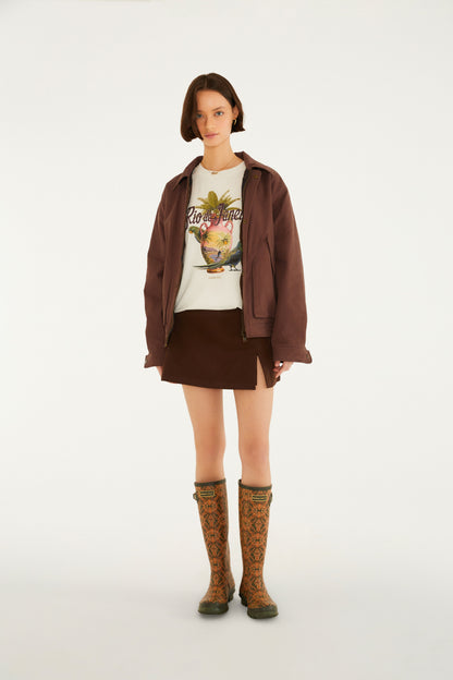 Falda Short Corto