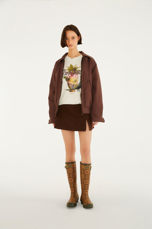 Falda Short Corto