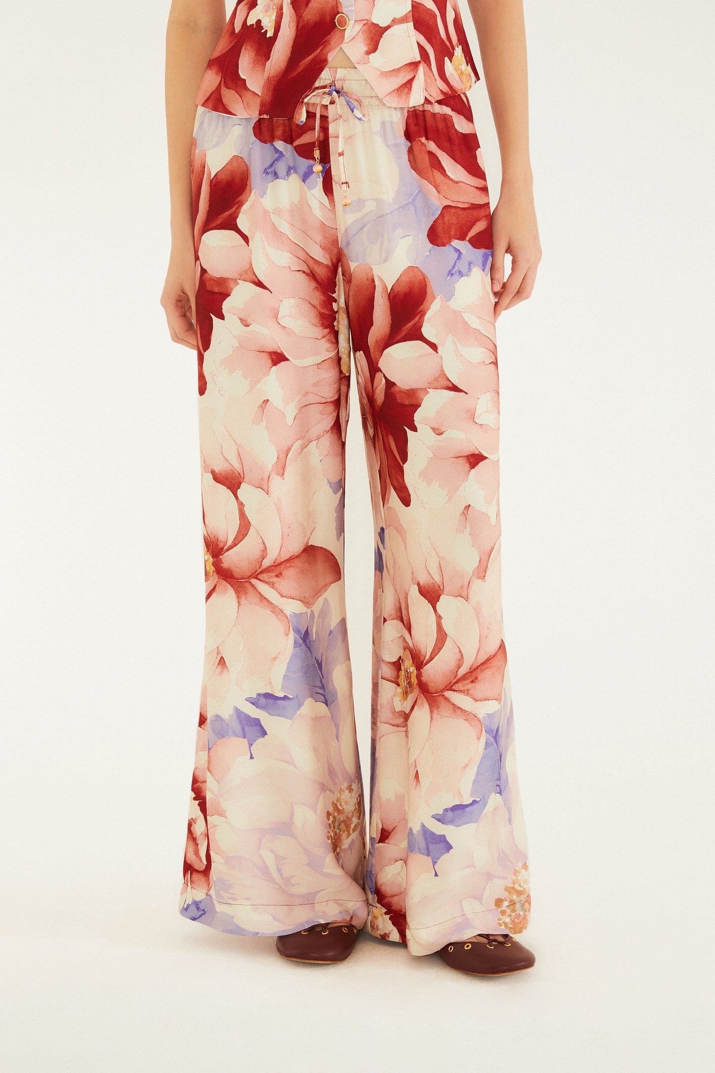 Pantalón Estampada Floral Doce