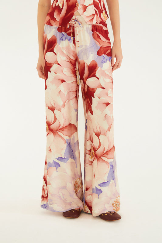 Pantalón Estampada Floral Doce