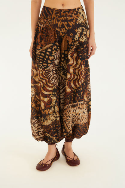 Pantalón Estampada Camu
