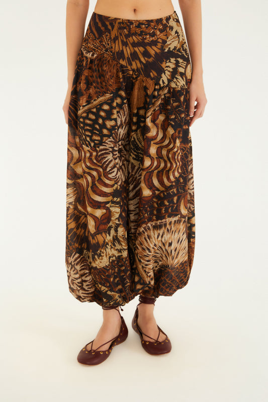 Pantalón Estampada Camu