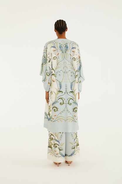 Kimono Maxi Estampado Milena