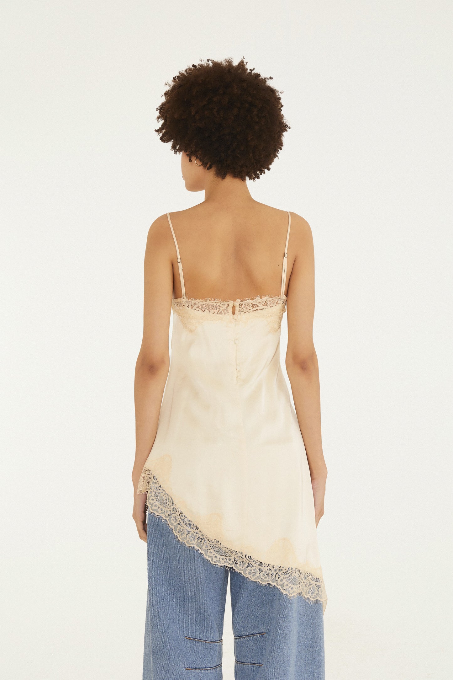 Túnica Artesanal Floral Renda