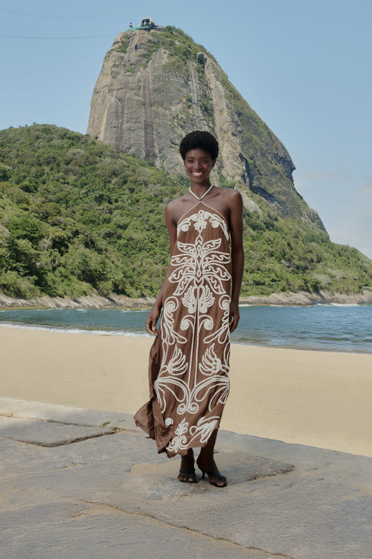 Vestido Artesanal Corneli Esplendor