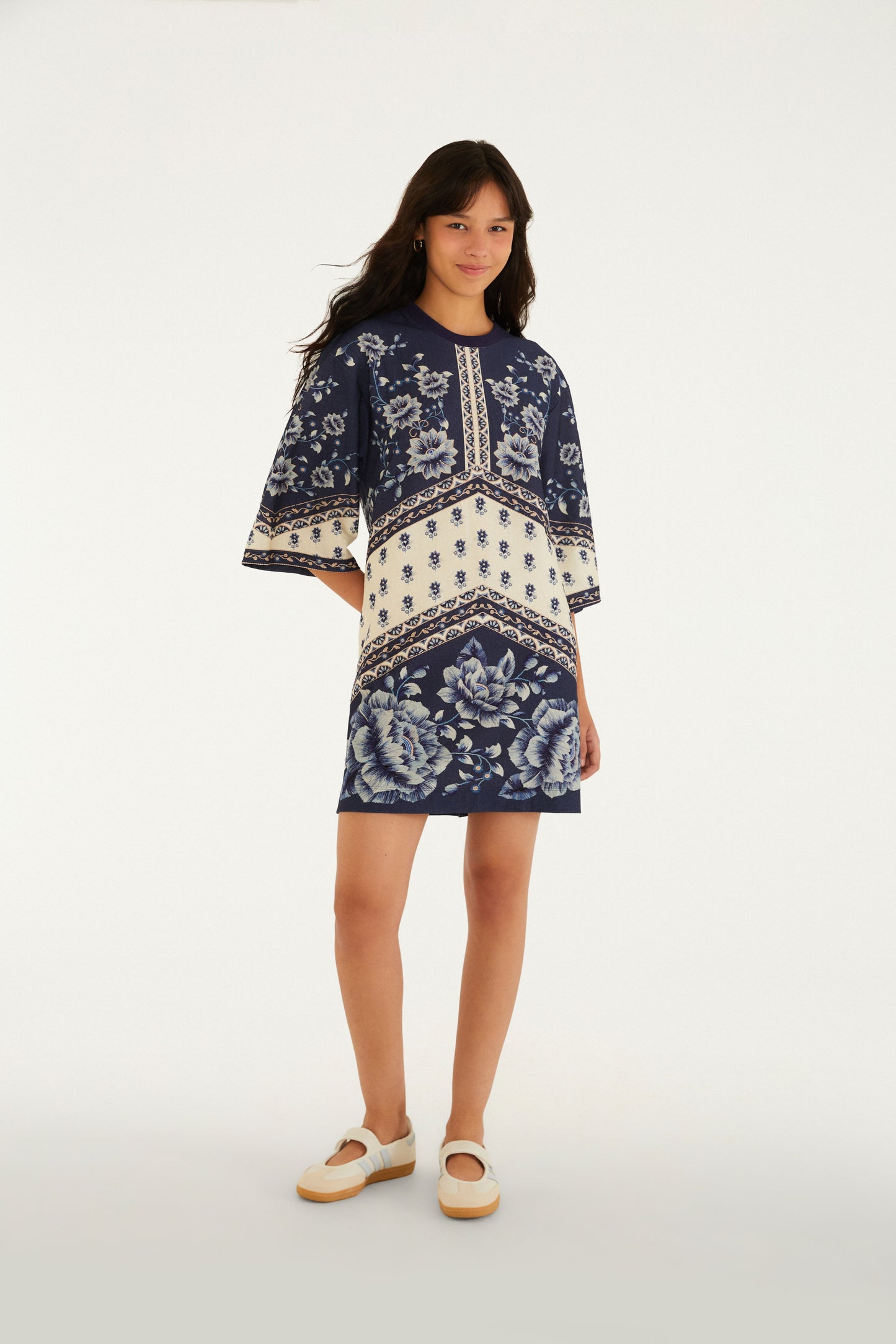 Vestido T-Shirt Big Estampado Nara
