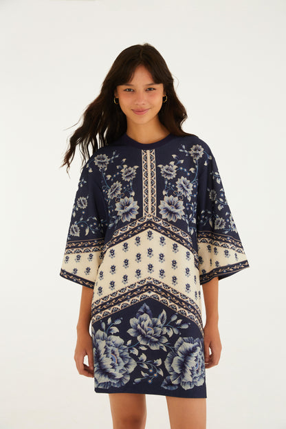 Vestido T-Shirt Big Estampado Nara